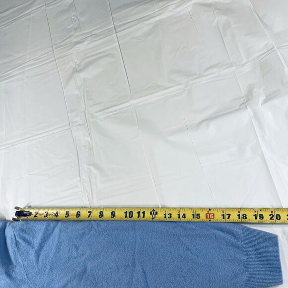 Polo Ralph Lauren 100% Merino Wool V-Neck Sweater Blue Men’s 2X Pullover - Picture 4 of 10